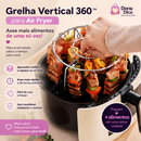 Grelha Vertical 360™ para Air Fryer — Asse Mais Alimentos de Uma Só Vez