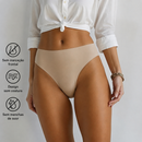 Calcinha Modeladora Invisível "pata de camelo" - Cintura alta