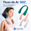 Ventilador de Pescoço Recarregável & Portátil  (3 Velocidades) 🔥