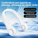 Ventilador de Pescoço Recarregável & Portátil  (3 Velocidades) 🔥