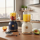 BlenderMix - Mini Liquidificador Portátil Com 10 Lâminas + Brindes Copo Caneca Canudo - Entrega Grátis